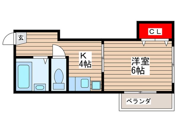 サンライトマンションの物件間取画像